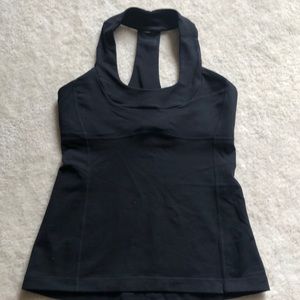 Lululemon black workout too